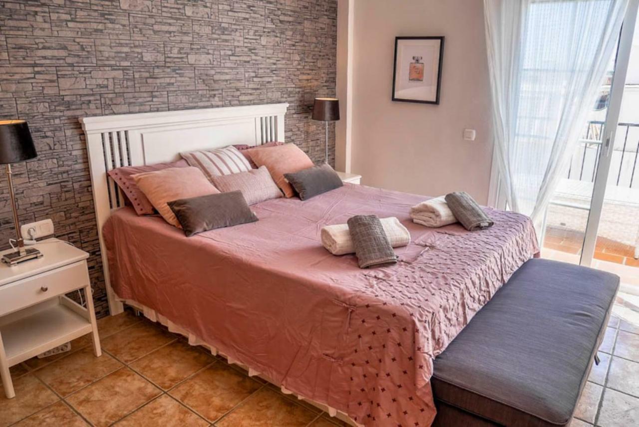 Beautiful Apartment Private Roof Terrace Nerja Exterior foto